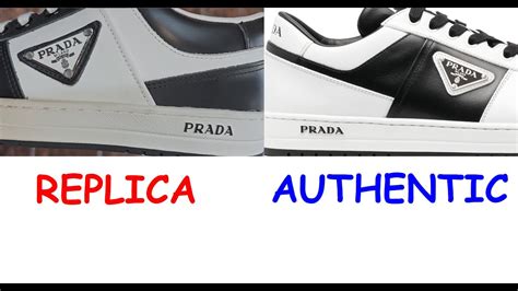 how to spot a fake prada shoes|prada sneakers knock off.